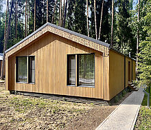 Дом в лесу в Аксаково Форест клуб