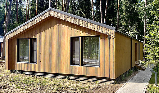 Дом в лесу в Аксаково Форест клуб