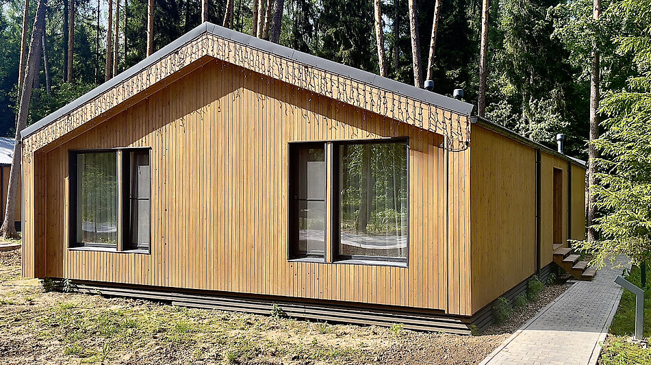 Дом в лесу в Аксаково Форест клуб