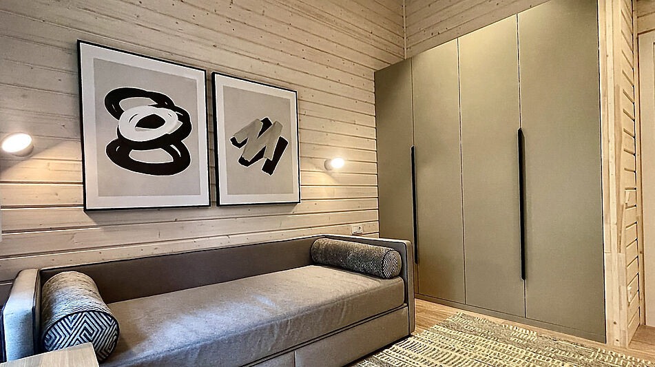 Дом в лесу в Аксаково Форест клуб