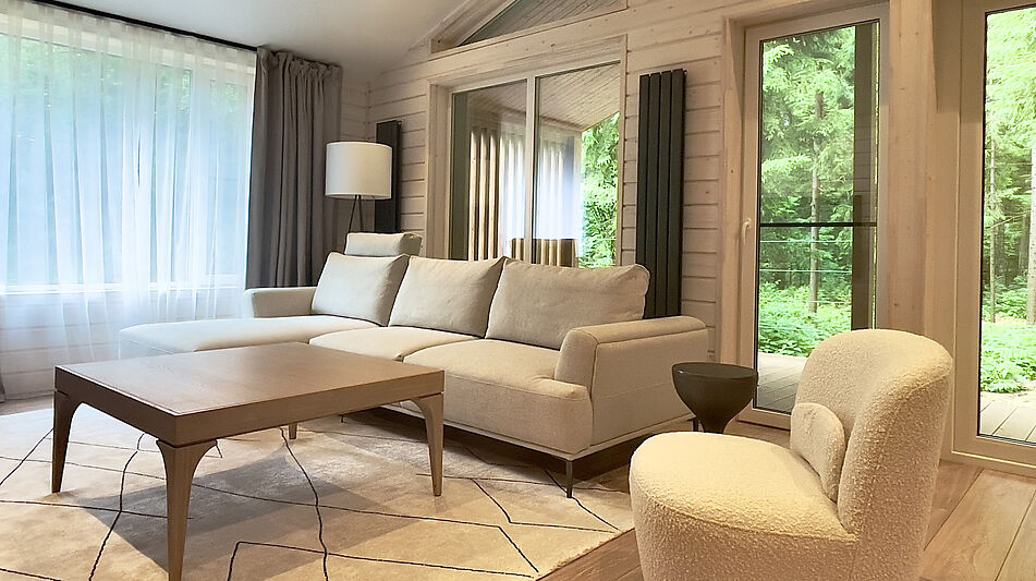 Дом в лесу в Аксаково Форест клуб