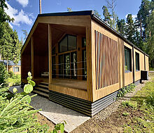 Дом в лесу в Аксаково Форест клуб