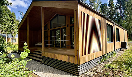 Дом в лесу в Аксаково Форест клуб