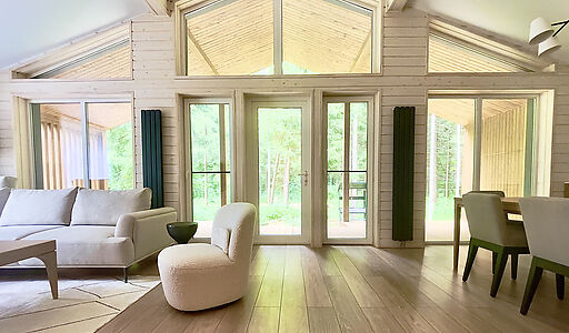 Дом в лесу в Аксаково Форест клуб