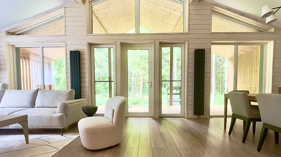 Дом в лесу в Аксаково Форест клуб