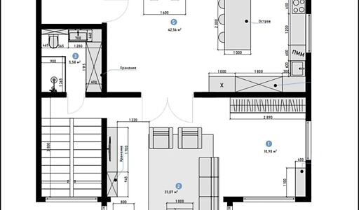 Коттедж с терассой в Аносино парк