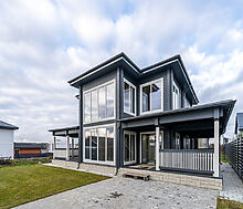 Коттедж с террасой в Аносино парк