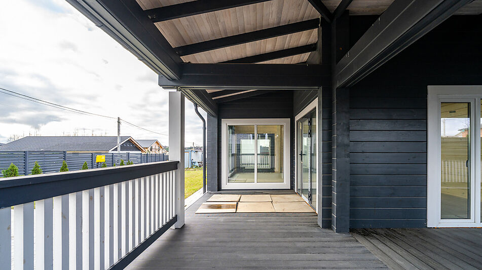 Коттедж с террасой в Аносино парк