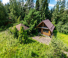 Участок у леса в закрытом поселке