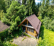 Участок у леса в закрытом поселке