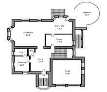 Дом без отделки в Ренессанс Парк