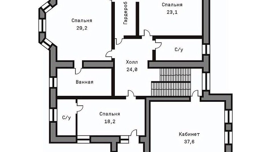 Дом без отделки в Ренессанс Парк