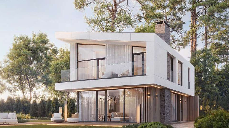 Шале у реки Волга в КП Порт Эмм