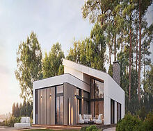 Дом в стиле шале в КП Порт Эмм