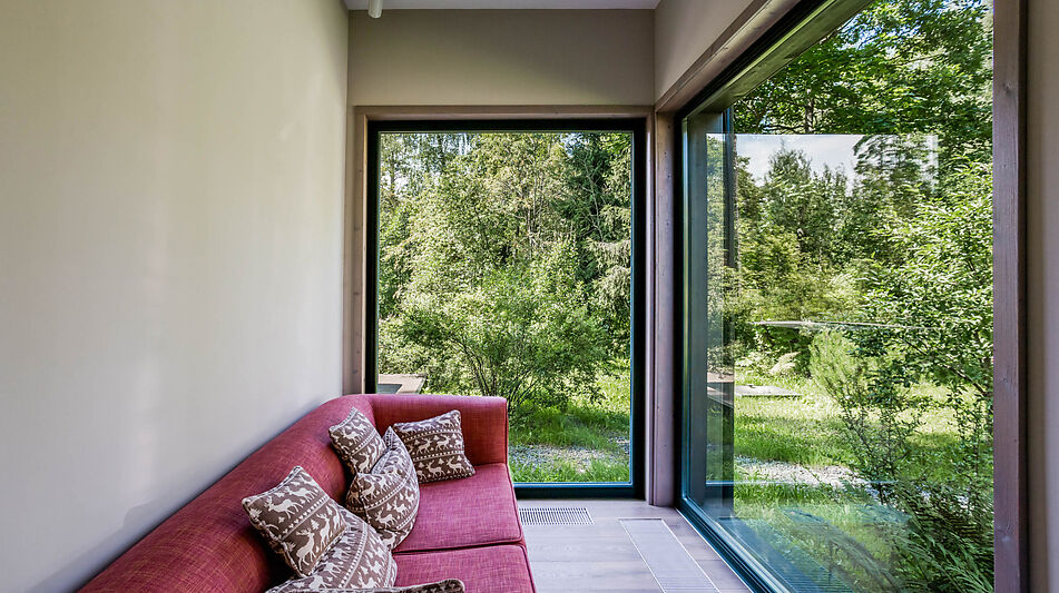 Дом на берегу водохранилища