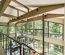 Дом на берегу водохранилища