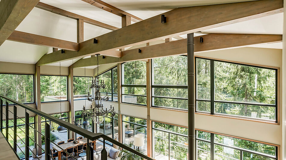 Дом на берегу водохранилища