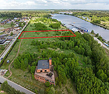 Участок на первой линии в Авроре