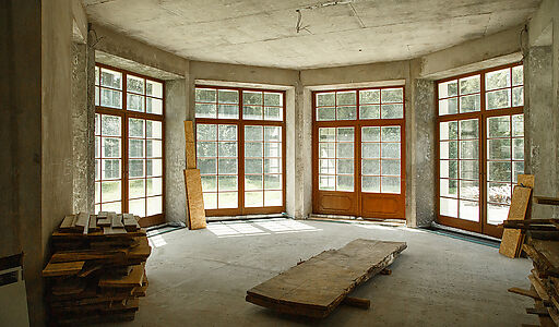 Дом у леса в поселке Риверсайд