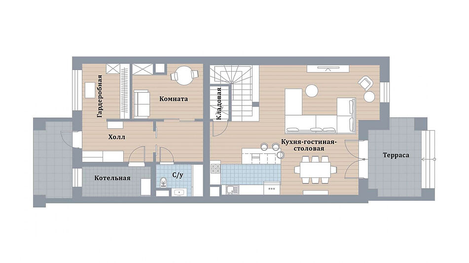 Готовый таунхаус в КП Прозорово