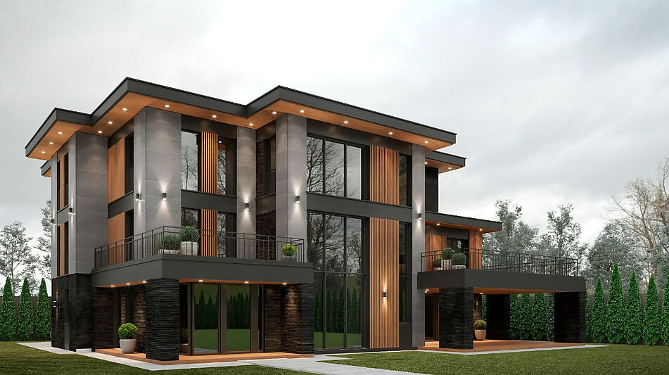 Дом у леса в послеке Ивановское