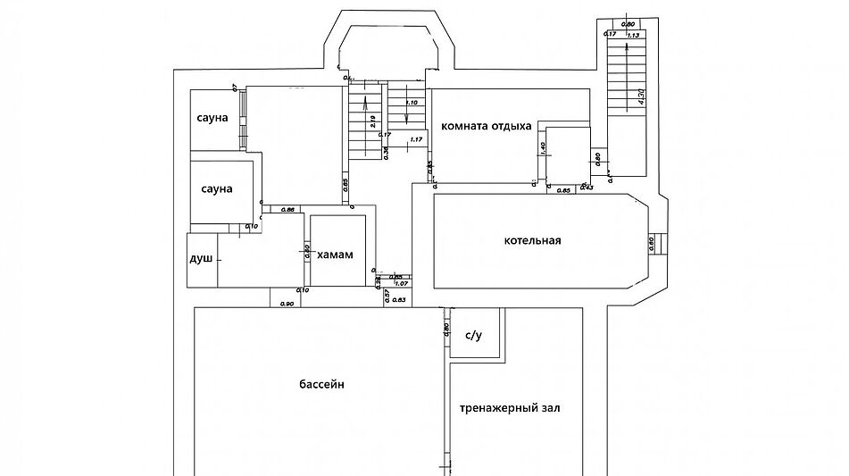 Дом с парком в Поздняково