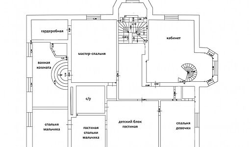 Дом с парком в Поздняково