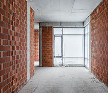 Дом под отделку в сосновом лесу