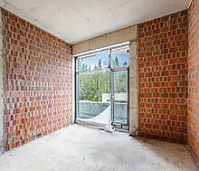 Дом под отделку в сосновом лесу