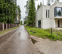 Дом под отделку в сосновом лесу