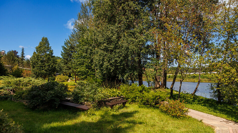Дом с видом на воду в Славково
