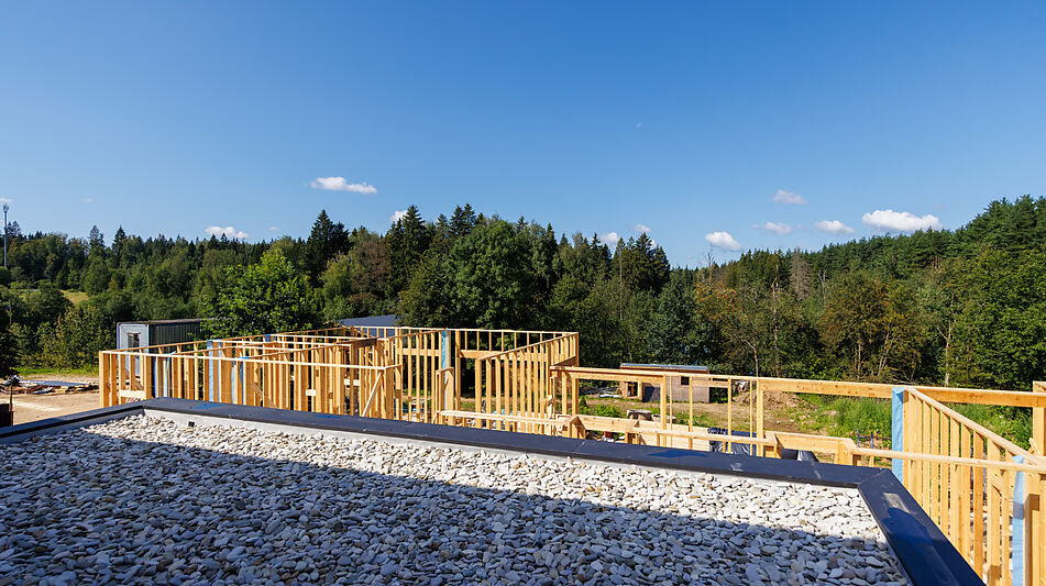 Дом с видом на воду в Славково