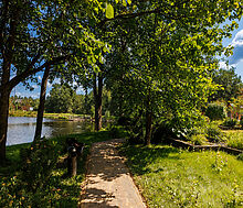 Дом с видом на воду в Славково