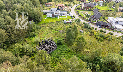 Прилесной участок в КП 