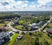 Прилесной участок в КП 