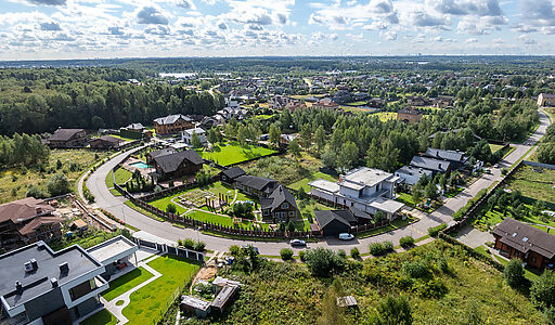 Прилесной участок в КП 