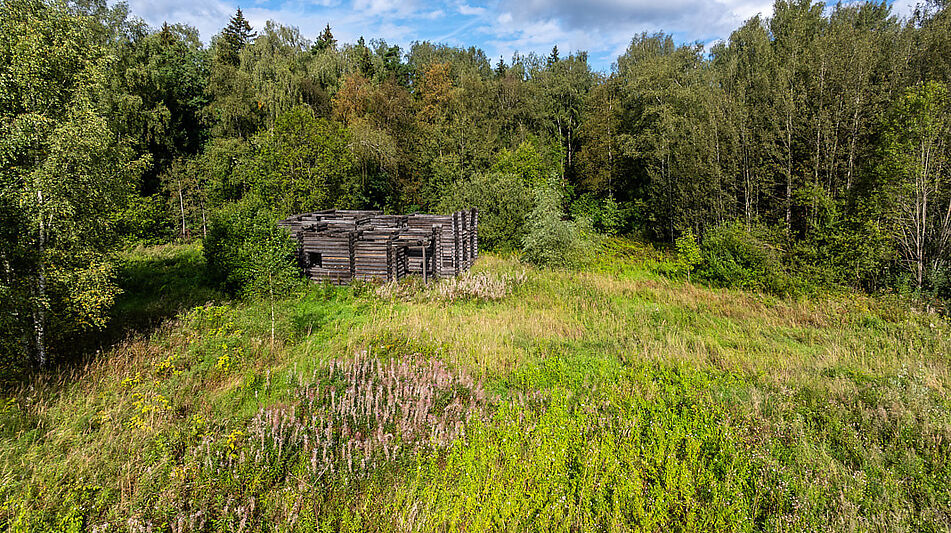 Прилесной участок в КП 