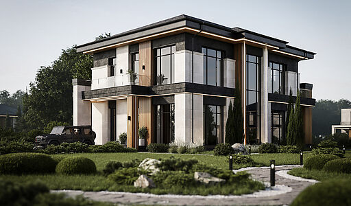 Дом в КП Сердце Риги №28