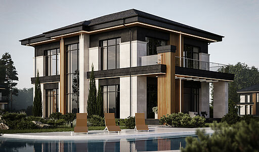 Дом в КП Сердце Риги №28