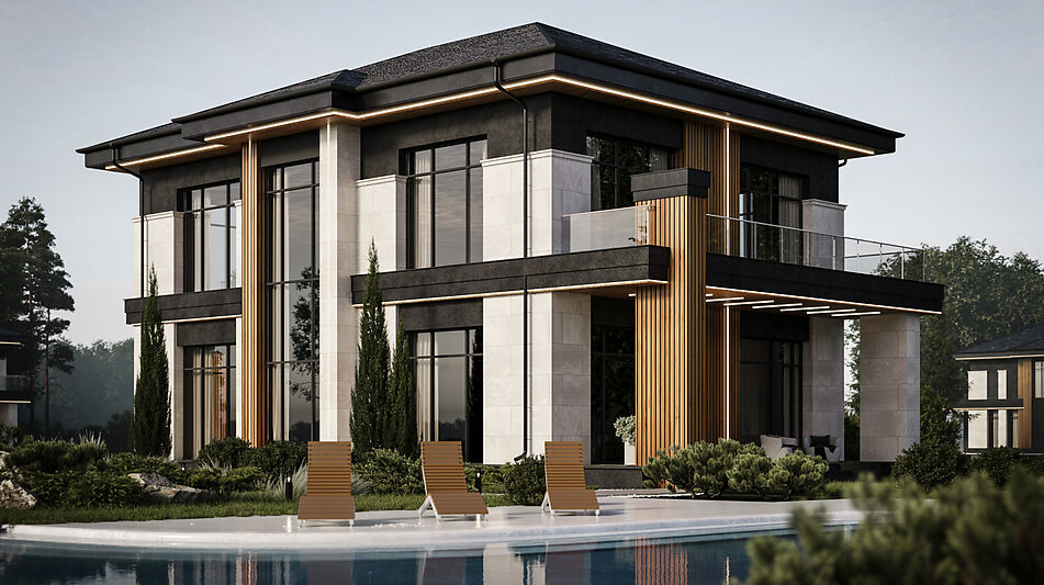 Дом в КП Сердце Риги №28