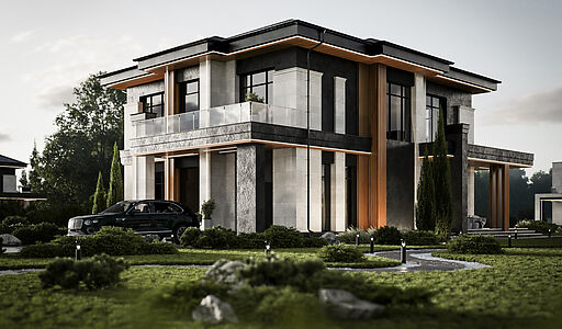 Дом в КП Сердце Риги №5