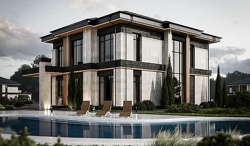 Дом в КП Сердце Риги №5