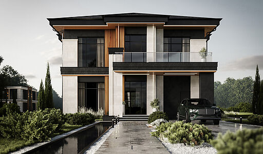 Дом в КП Сердце Риги №6