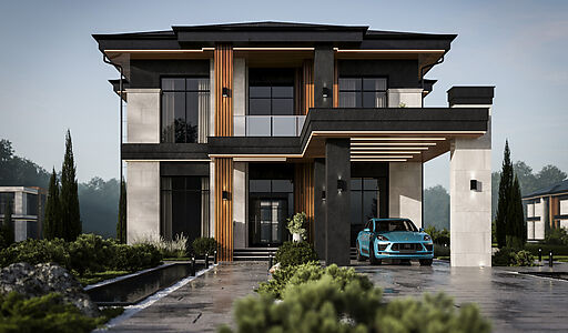 Дом в КП Сердце Риги №1