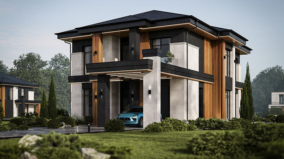 Дом в КП Сердце Риги №1