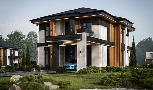 Дом в КП Сердце Риги №11