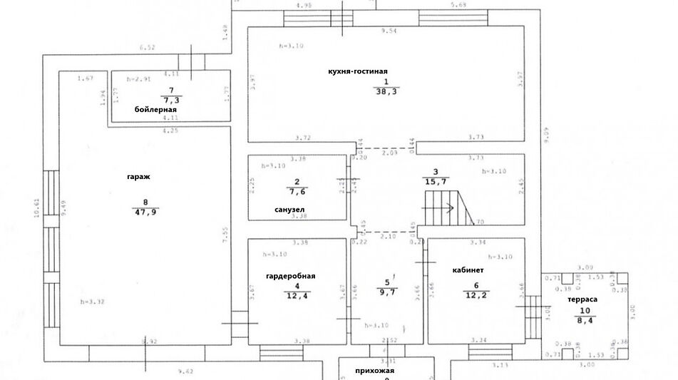 Дом у пруда в КП Русская деревня