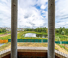 Дом у пруда в КП Тихие зори