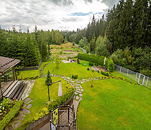 Стильный дом из бруса в Фокс Хилс