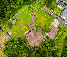 Стильный дом из бруса в Фокс Хилс